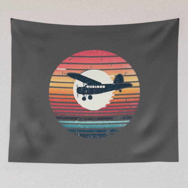 Item preview, RC Plane on vintage sunset designed and sold by Chaput Store.