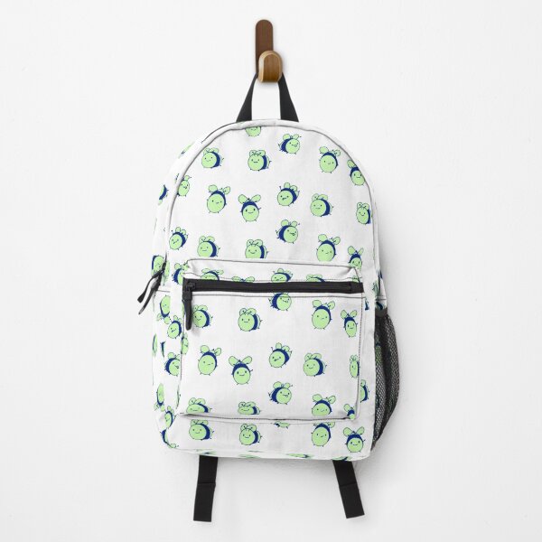 Item preview, Green & Navy Smiley Bees designed and sold by Elizabeth's Music & Arts.