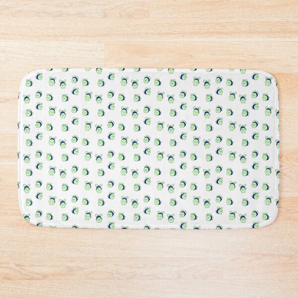 Item preview, Green & Navy Smiley Bees designed and sold by Elizabeth's Music & Arts.