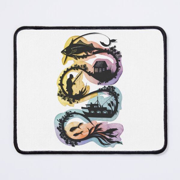 Item preview, Picturesque Fishing designed and sold by Echonn.