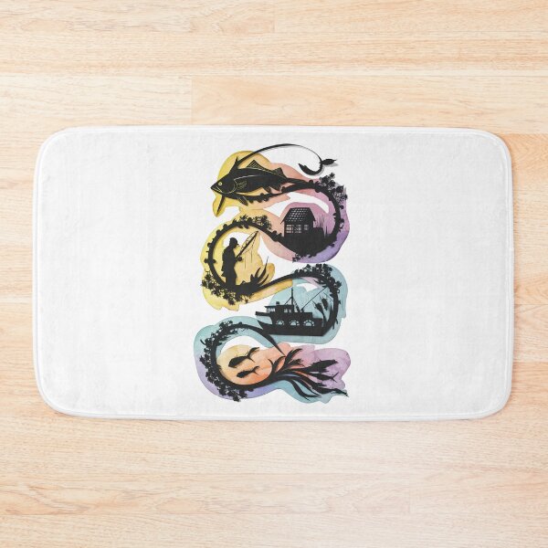 Item preview, Picturesque Fishing designed and sold by Echonn.