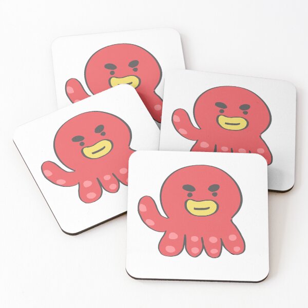 Item preview, Red squid designed and sold by angkulNo.