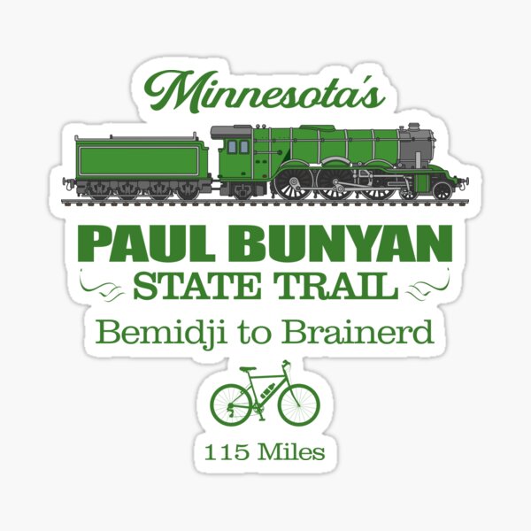 Item preview, Paul Bunyan State Trail (RT2) designed and sold by curranmorgan.