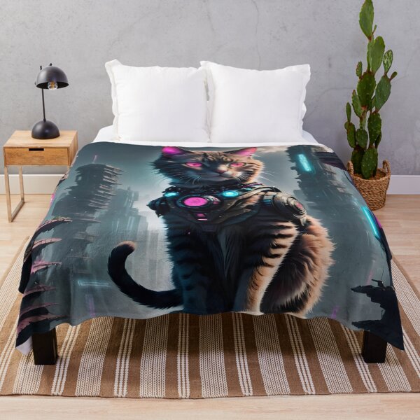 Item preview, Cyberpunk Cat designed and sold by Marcicev-Bojan.