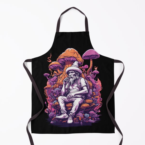 Item preview, Vibrant Colors Forest Mushrooms Music Festival Art designed and sold by LuminOrb.