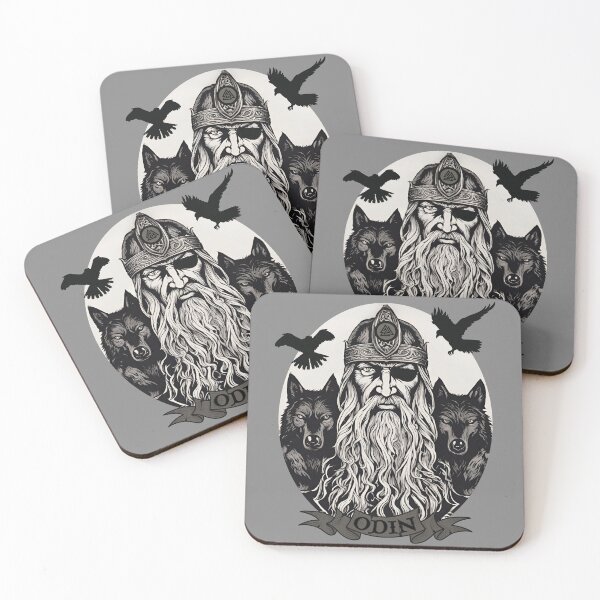 Item preview, Odin's Ravens and Wolves: Guardians of the Viking Soul designed and sold by InnerGrow.