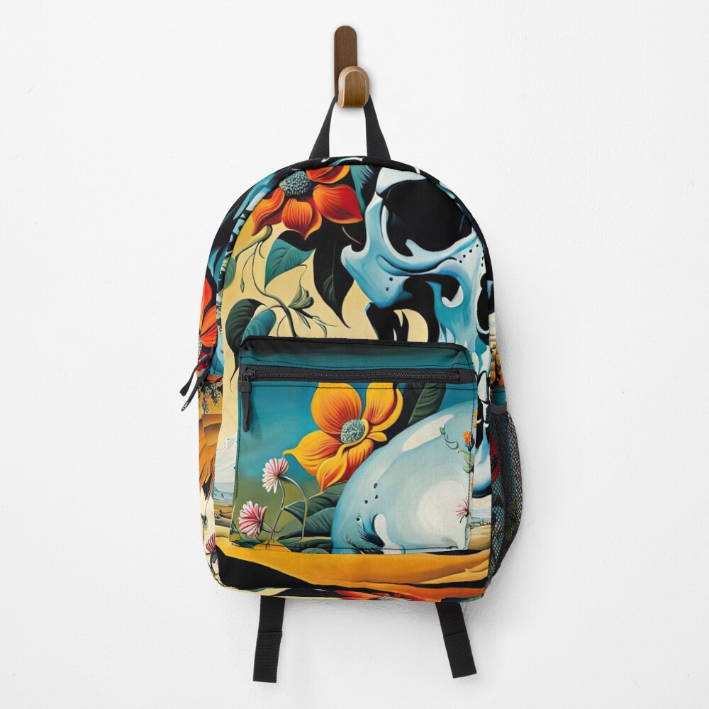 Vista previa del artículo con la obra «Mochila», diseñado y vendido por filusattila.