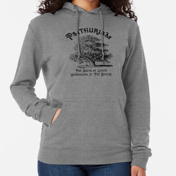 Psithurism - The Sound of Leaves Whispering in the Wind Lightweight Hoodie