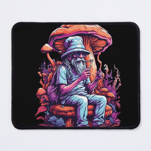 Item preview, Forest Mushrooms Psychedelic Art Music Festival Goa designed and sold by LuminOrb.
