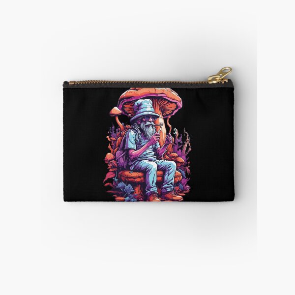 Item preview, Forest Mushrooms Psychedelic Art Music Festival Goa designed and sold by LuminOrb.