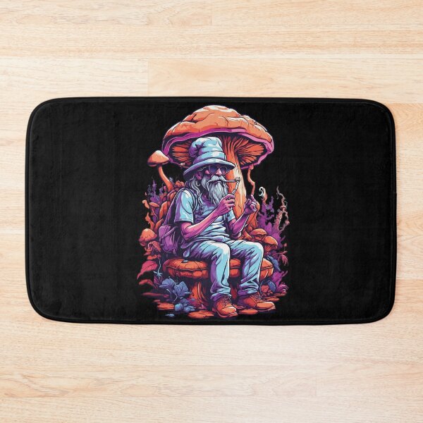 Item preview, Forest Mushrooms Psychedelic Art Music Festival Goa designed and sold by LuminOrb.