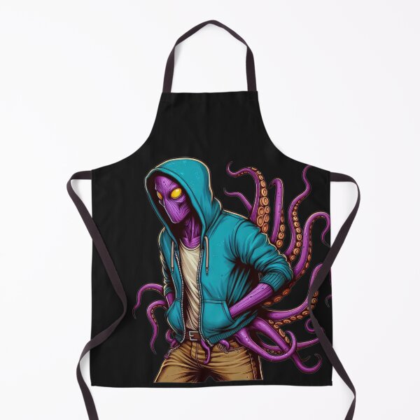 Item preview, Resident Alien with purple tentacles designed and sold by Expressions-Sel.