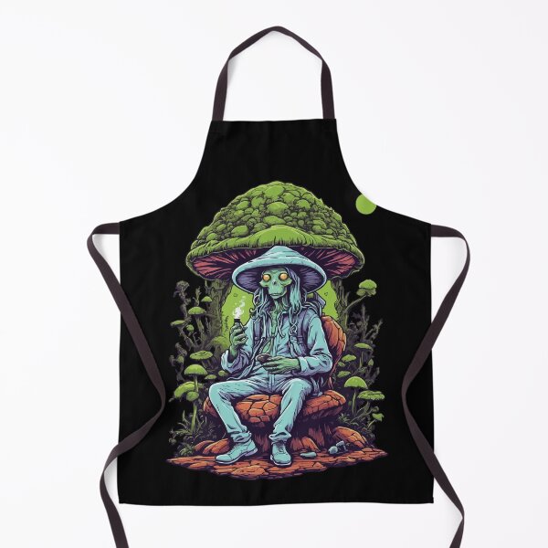 Item preview, Vibrant colors music festival forest mushrooms designed and sold by LuminOrb.