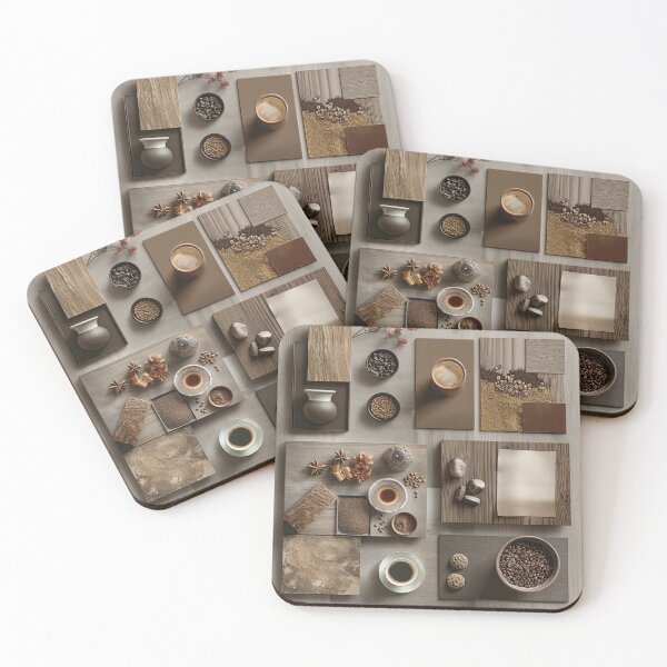 Item preview, Coffee mood board designed and sold by MNSY.
