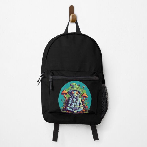 Item preview, Vibrant Colors Forest Mushrooms Music Festival Art designed and sold by LuminOrb.
