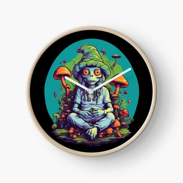 Item preview, Vibrant Colors Forest Mushrooms Music Festival Art designed and sold by LuminOrb.