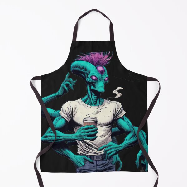 Item preview, Resident Alien with coffee designed and sold by Expressions-Sel.