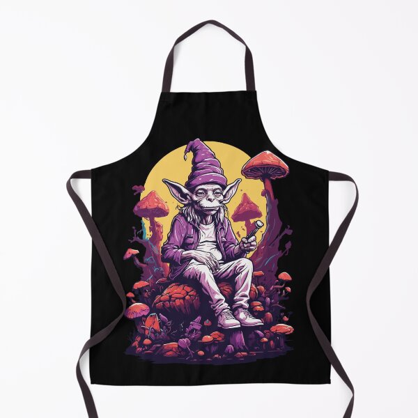 Item preview, Vibrant colors music festival forest mushrooms designed and sold by LuminOrb.