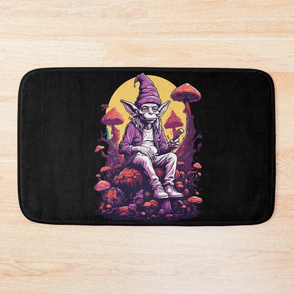 Item preview, Vibrant colors music festival forest mushrooms designed and sold by LuminOrb.