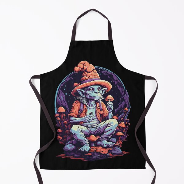 Item preview, Vibrant colors music festival forest mushrooms designed and sold by LuminOrb.