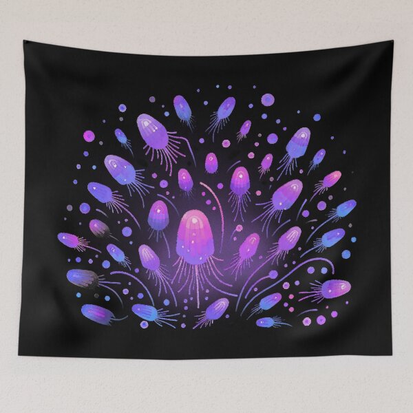 Item preview, Night of Luminescent Zooplankton designed and sold by zzz888.
