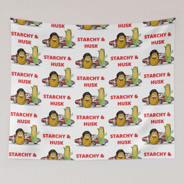 Item preview, starchy and husk parody designed and sold by earnest-gribble.