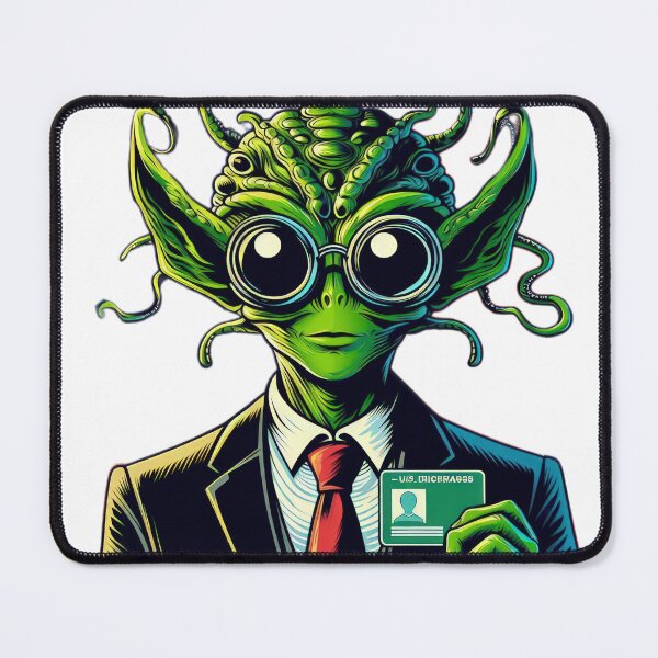 Item preview, Resident Alien in a suit designed and sold by Expressions-Sel.