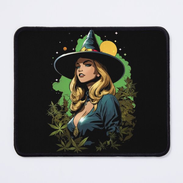Item preview, Sexy Retro Stoner Witch designed and sold by Occult Designs.