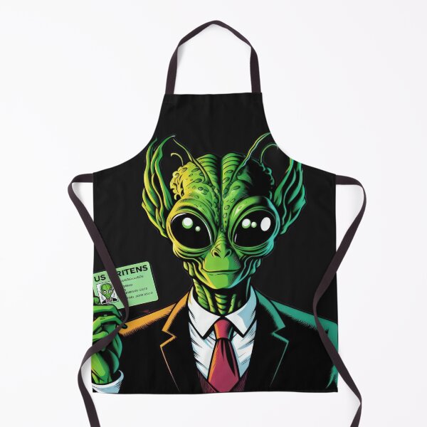 Item preview, Resident Alien in a suit and with a badge designed and sold by Expressions-Sel.