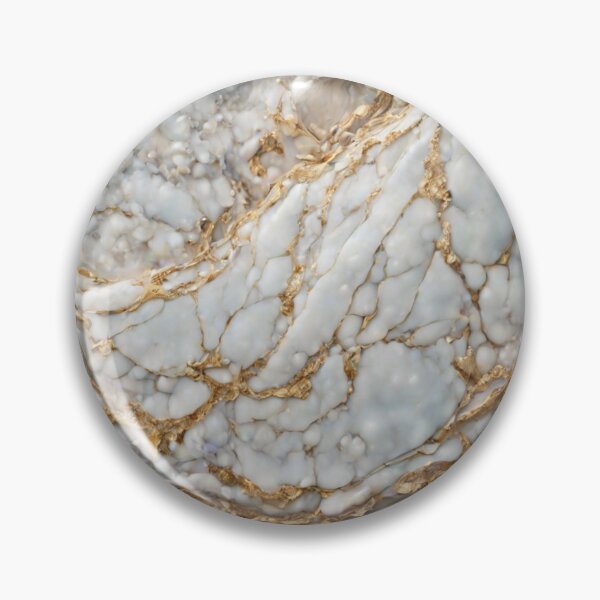 Item preview, Gold And White Marble Pattern designed and sold by Uday24.