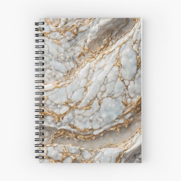 Item preview, Gold And White Marble Pattern designed and sold by Uday24.