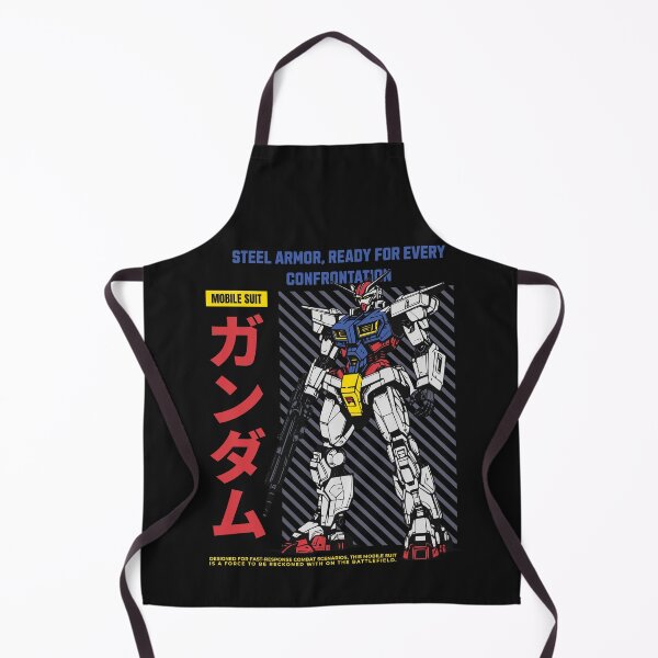 Item preview, Mobile Suit Robot Illustration with Japanese Text designed and sold by IdeasDream.