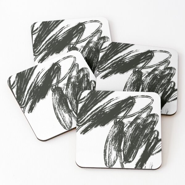 Item preview, Black Abstract by Homeschooled Toddler designed and sold by TakovaCitliva.