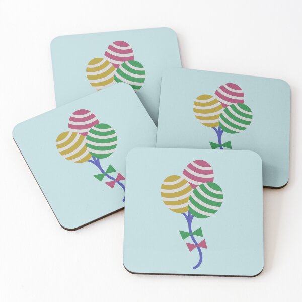 Item preview, Easter Egg Balloons - Yellow/Green/Pink designed and sold by SquareKeyStudio.