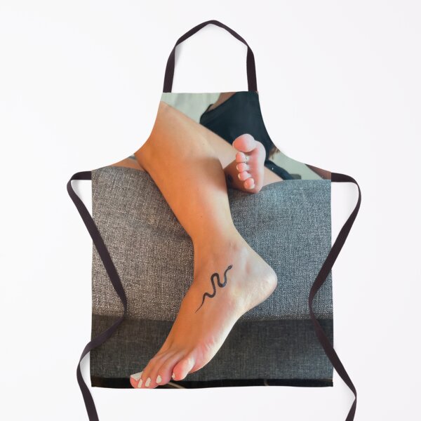 Item preview, Perfect Feet with Tattoo designed and sold by GalleryNudeLand.