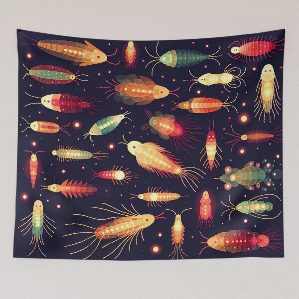 Item preview, Spectacle of Zooplankton in the Night designed and sold by zzz888.