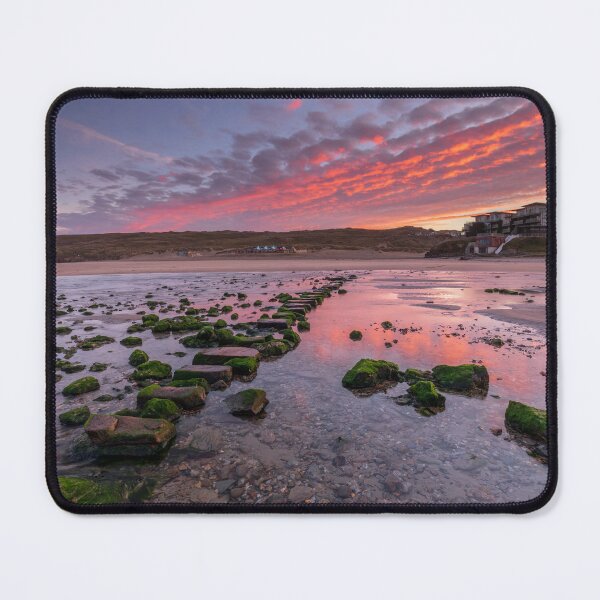 Item preview, Stepping stones at sunrise (Perranporth) designed and sold by bitm2007.