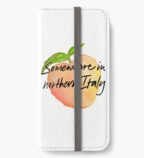 Ruf mich mit deinem Namen an iPhone Flip-Case/Hülle/Klebefolie