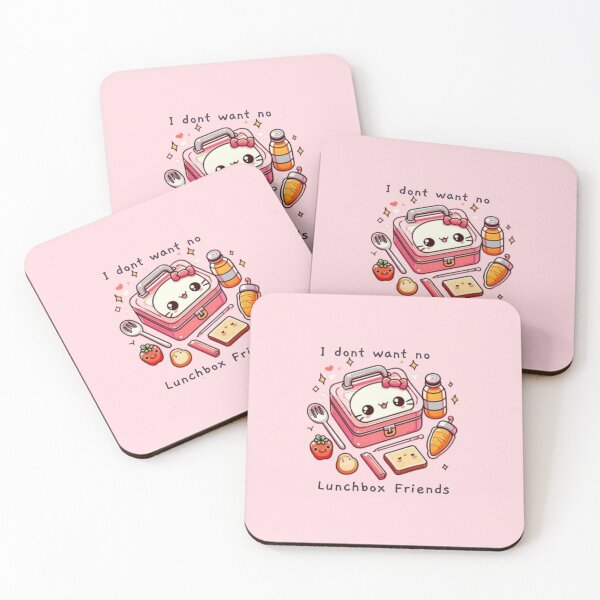 Item preview, I don’t want no lunchbox friends designed and sold by KonichiwaCutie.