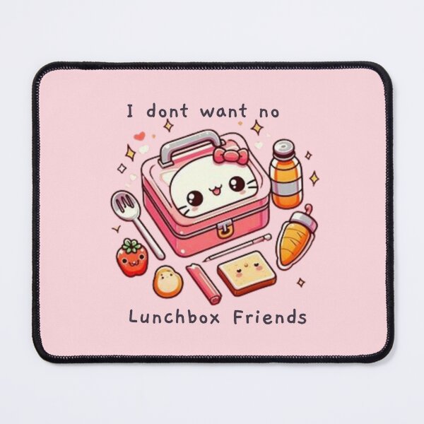 Item preview, I don’t want no lunchbox friends designed and sold by KonichiwaCutie.