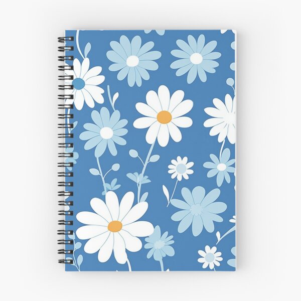 Item preview, Blue White Flower Pattern Aesthetic Marguerite Blasingame Jan Berenstain designed and sold by SMARTKIT  DESIGNAGENCY.