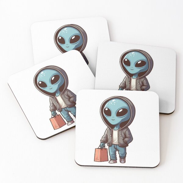 Artikelvorschau, Resident Alien in einer wandelnden Illustration entworfen und verkauft von Expressions-Sel.
