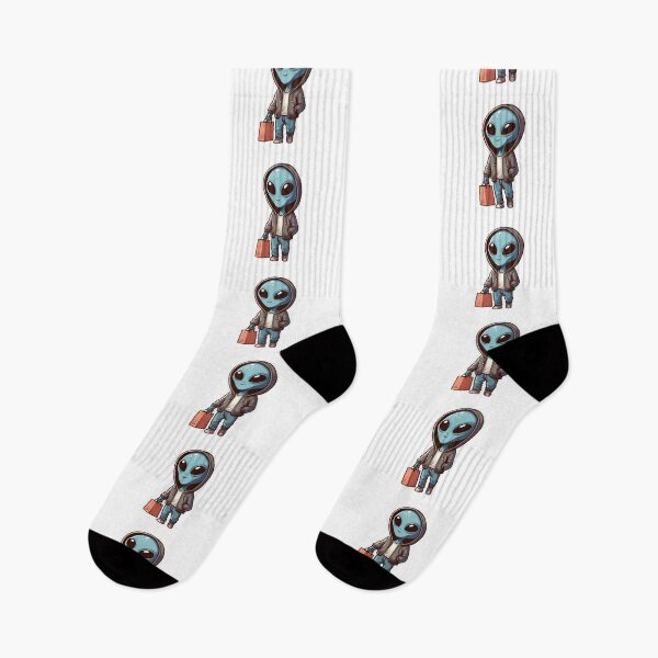 Item preview, Resident Alien in a walking illustration designed and sold by Expressions-Sel.