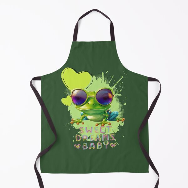 Item preview, Cartoon frog with sunglasses designed and sold by Ecmoprints.