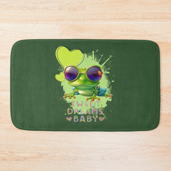 Item preview, Cartoon frog with sunglasses designed and sold by Ecmoprints.