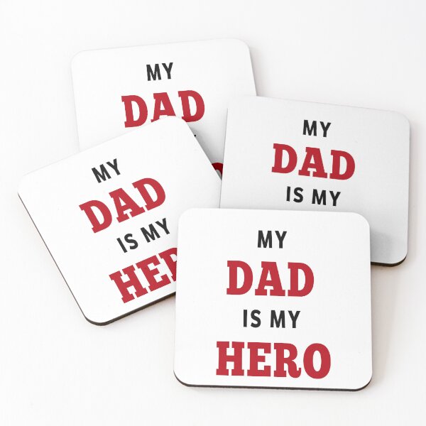 Item preview, my dad is my hero  designed and sold by MKshoper.