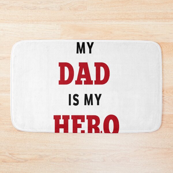 Item preview, my dad is my hero  designed and sold by MKshoper.