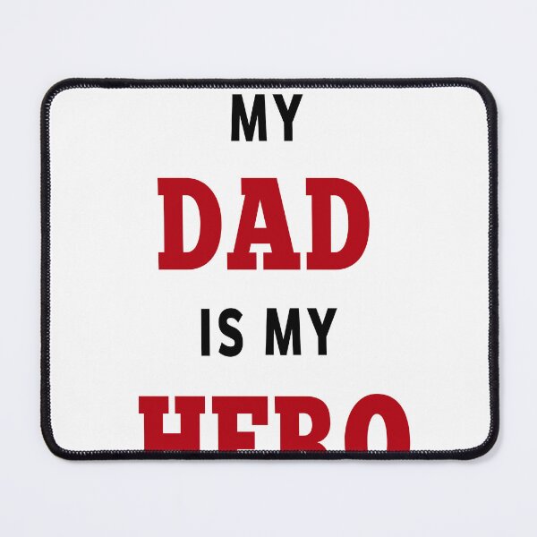 Item preview, my dad is my hero designed and sold by MKshoper.