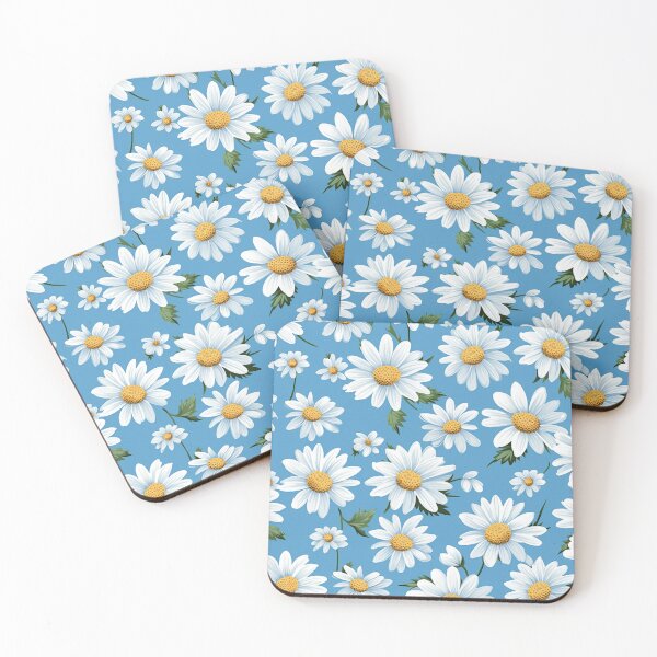 Item preview, Blue White Flower Pattern Aesthetic Marguerite Blasingame Jan Berenstain designed and sold by SMARTKIT  DESIGNAGENCY.