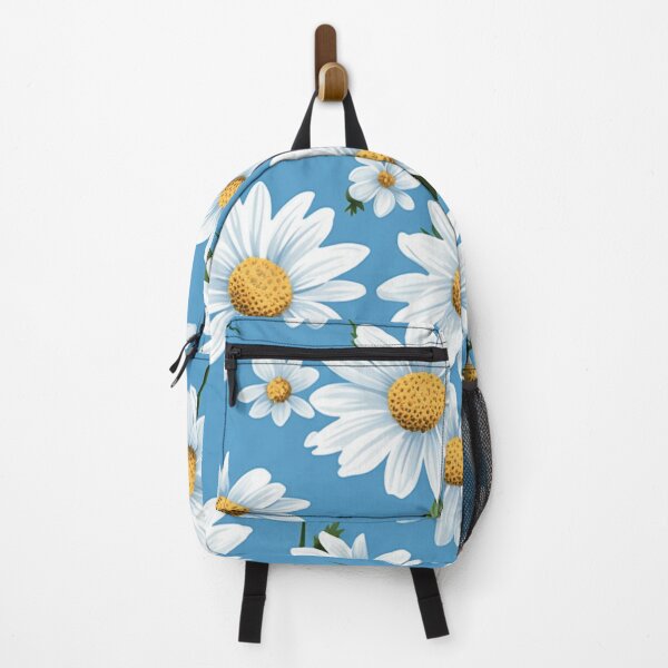 Item preview, Blue White Flower Pattern Aesthetic Marguerite Blasingame Jan Berenstain designed and sold by SMARTKIT DESIGNAGENCY.